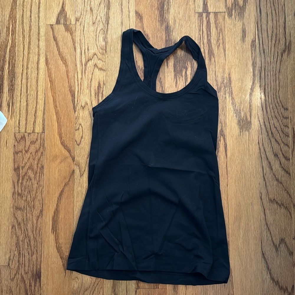 Lululemon black racer back tank